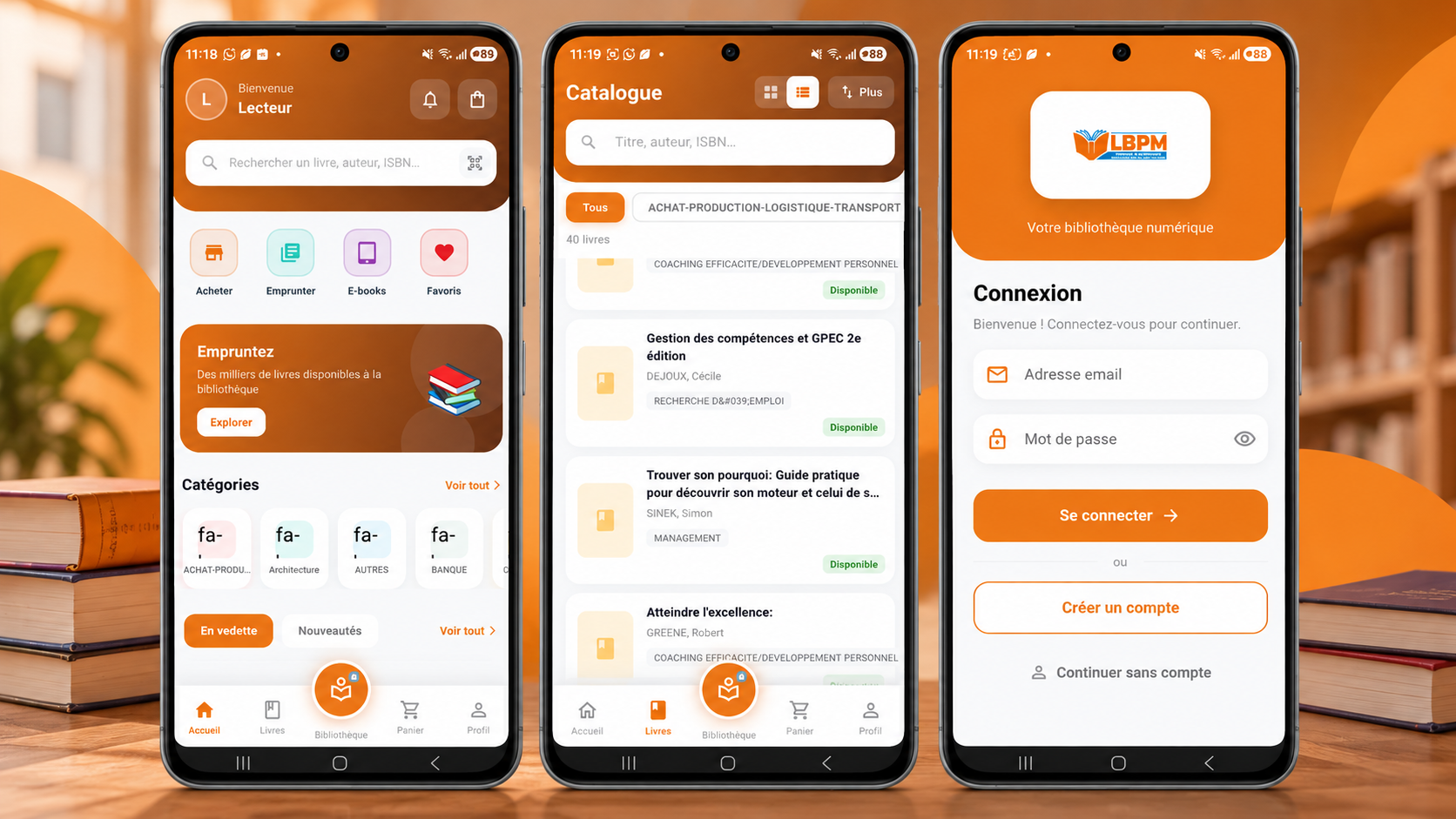 Aperçu de LBPM APP